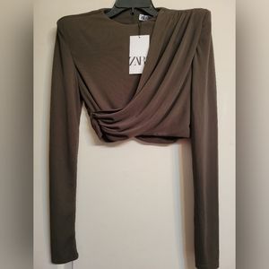 Zara crop top